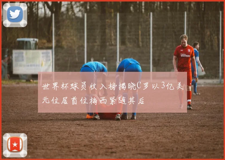 世界杯球员收入榜揭晓C罗以3亿美元位居首位梅西紧随其后